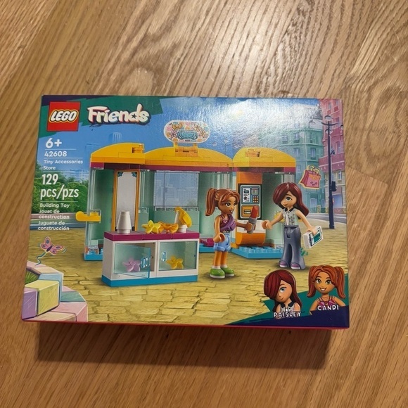Lego Friends Tiny Accessories Store 42608 Building Block Set NEW Bow Lipstick - Picture 2 of 3
